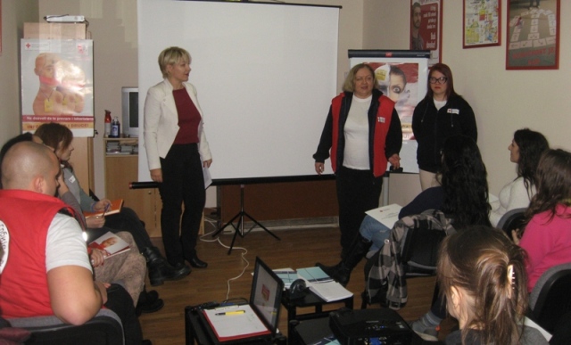 Seminar o prevenciji trgovine ljudima u Crvenom krstu Vrbasa
