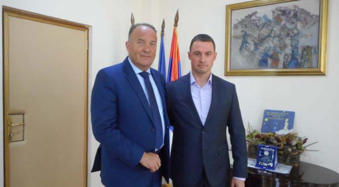 Ministar prosvete Mladen Šarčević u poseti Vrbasu
