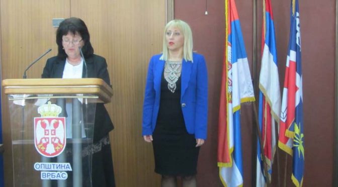 Marjana Maraš izabrana za predsednicu SO Vrbas