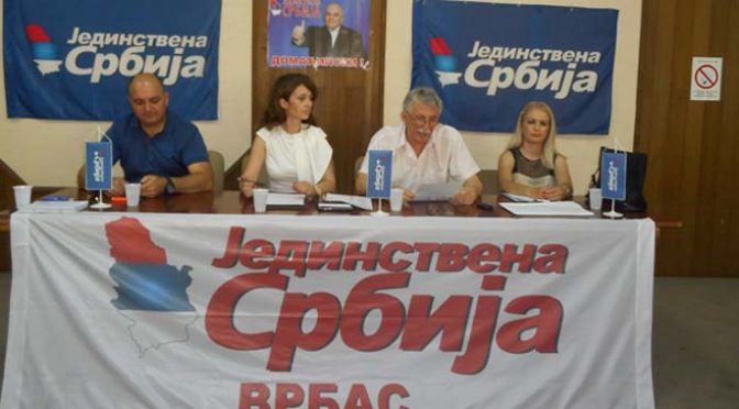 U Vrbasu formiran Opštinski odbor Jedinstvene Srbije
