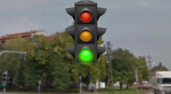 Postavljanje direkcionog semafora za nastavak rada auto škola