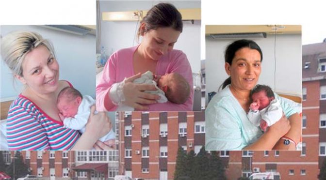Radost ogrejala Porodilište i 53 doma – Novorođene bebe u OBV