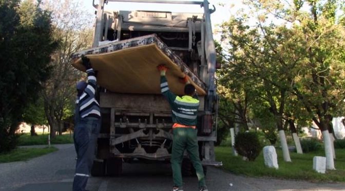 Akcije odnošenja kabastog otpada u naseljenim mestima od 21 do 25. oktobra