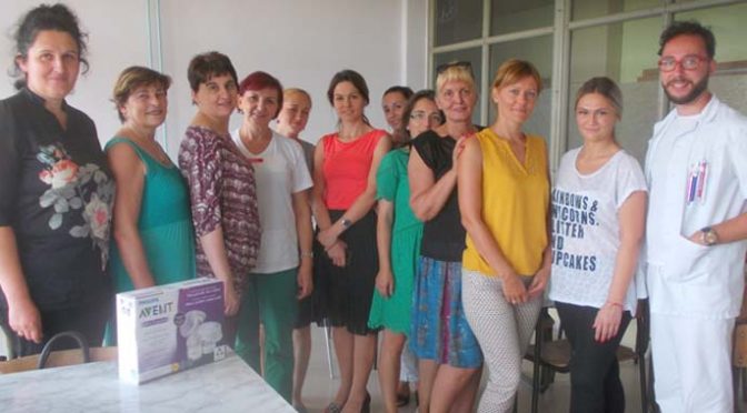 „Nedelja dojenja“ – Donacija žena SNS Porodilištu