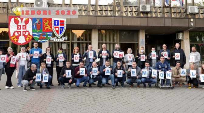 Grupa građana “Oslobodimo Vrbas” predala izbornu listu