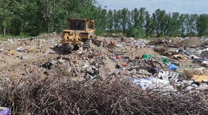 Sanacija deponije građevinskog otpada u Vrbasu