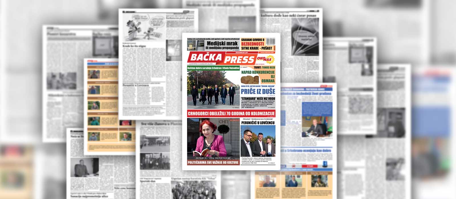 Novi broj lista „Bačka Press“