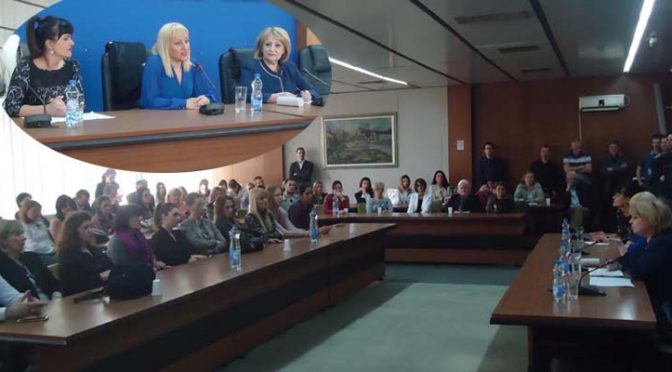 Ministarka Slavica Đukić Dejanović u Vrbasu