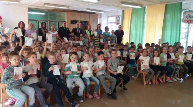 Akcija “Pažljivko“ – Predškolcima dodeljene diplome