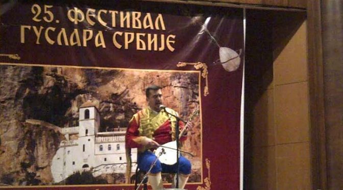 Guslar Miljan Vujović među najboljima u Srbiji