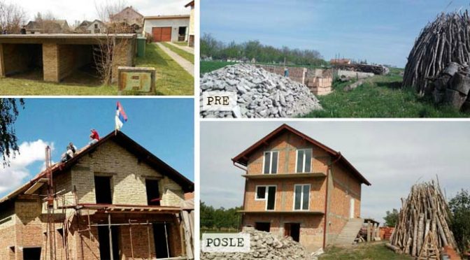 Isporučen drugi deo građevinskog materijala za izbeglice