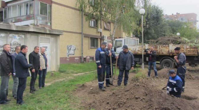 Rešavanje problema vodosnadbevanja u ulici Jožefa Pehana