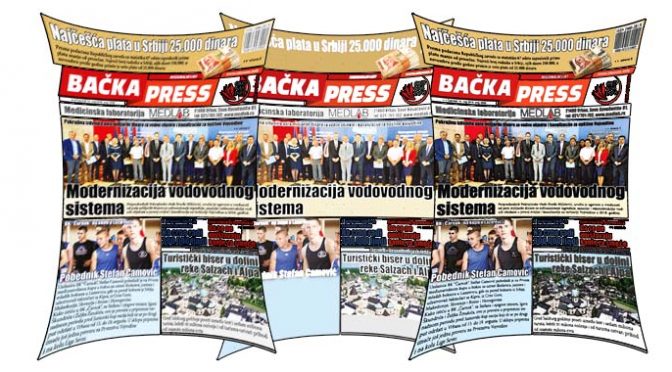 Nabavite svoj primerak novog Bačka Press-a