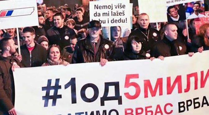 Treći protesti u Vrbasu
