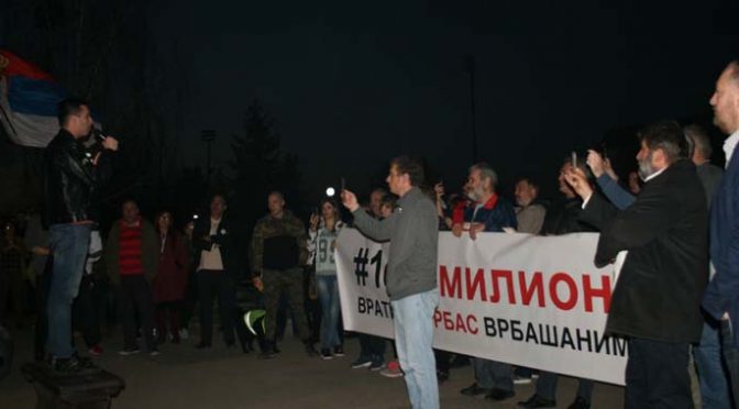 Sedmi protesti u Vrbasu