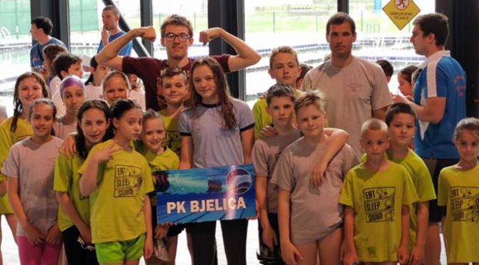 Plivači PK „Bjelica“ vratili se iz Osijeka sa deset medalja