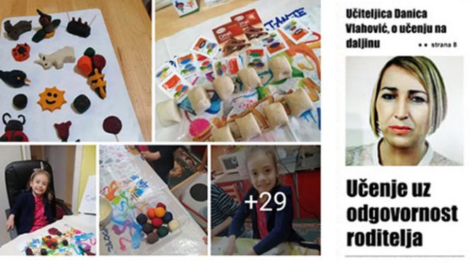 OKO NAS TEMA: Učenje na daljinu i uz odgovornost roditelja