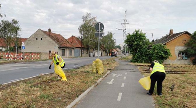 Invalidi i ove godine radno angažovani na uređenju javnih površina