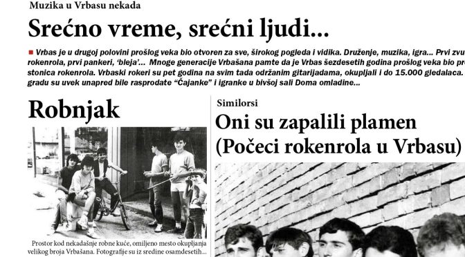 Vrbas nekada otvoren za sve